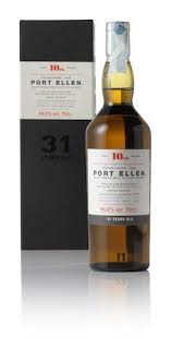 Port Ellen 10th Annual Release 1978 31 Year Old Whisky Whiskey Whiskey Bottle