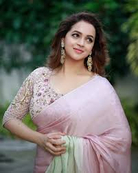 Malayalam Actress Bhavana Menon Latest Saree Pics | My XXX Hot Girl