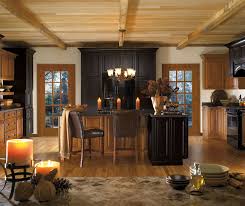 Cabinet manufacturers have two main processes for building kitchen cabinets. Bradshawe Rustic Alder Kitchen Cabinets