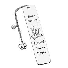 Amazon.com: Gift for Women, Bookmark for Book Lover Bookish Bookworm Nerd,  Book Markers for Women Her Girl, Spicy Reader Book Club Christmas Stocking  ...
