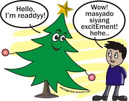 Ready For Christmas Tagalog Cartoon Tagalog Stripping Comic Strips