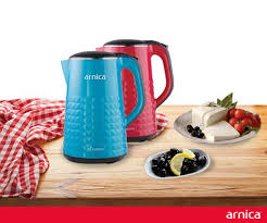 Cay Demlemeye Vakti Olmayanlara Pratik Ve Renkli Su Isiticisi Arnica Diamond Eslik Etmeye Hazir Mutfak