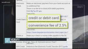 When you stop paying your credit card bills, late fees are added to your credit card account. Verify Can You Be Charged A Convenience Fee For Using A Credit Card Wusa9 Com