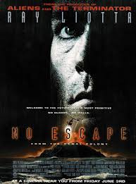 No Escape (1994) Lance Henriksen and Stuart Wilson chew the living fuck out  of this script. Meanwhile Ray Liotta tries really hard to pretend that this  is a serious movie. : r/badMovies