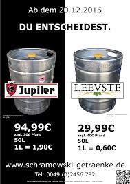 jupiler beer oder leevste 5 2 alkohol und den gleichen anschluss stichworter jupiler beer bier leevste schramowski getranke getranke partyservice bitburger