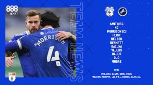 See more ideas about cardiff city fc, cardiff city, cardiff. Cardiff City Fc On Twitter Two Changes Morrison Bennett Come In Watch Live On Cardiffcitytv Https T Co T4o9wl6cpb 888sport Cityasone Https T Co Iah1cskn40