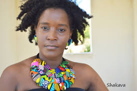 African Necklace Fabric Necklace Button Necklace Bib Necklace Tribal  Jewelry Handmade Necklace African Jewelry African Print Inspired Gift