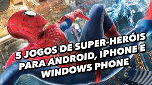 Reviewed by bong hardy on april 07, 2021 rating: 5 Jogos De Super Herois Para Android Iphone E Windows Phone Baixaki Youtube