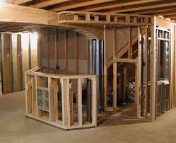 Put in a playroom for the how much does it cost to finish a basement? Framing A Basement Wall Corner Novocom Top