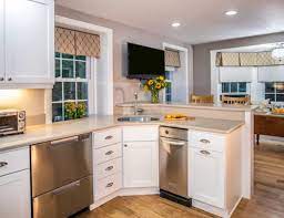 Many of the latest small kitchen designs have open shelving in place. Small Kitchen Design Ideas The Kozy Kitchen Performance Kitchens
