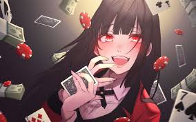 Ezik lise öğrencisinin tüm okulla birlikte bir başka dünyaya geçişinin hikayesi. Download Wallpapers Yumeko Jabami Playing Cards Protagonist Kakegurui Manga Hyakkaou Private Academy Card Yumeko Jabami Wallpaper De Anime Fondo De Anime