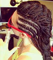 Long Black Plaits Homecoming Hairstyle Hair Styles Cornrow Hairstyles Hair Beauty