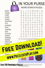 Learn how to play run 3 online in our handy guide, but be warned: In Your Purse Word Search Puzzle Free Printable Word Searches Kids Word Search Free Printable Puzzles