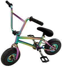 1x new team dogz mini bmx childrens kids rainbow bmx neochrome mini bike bicycle https t co 5yusblrsyx https t co qhuzkhmlz0 bike bmx bikes mini bike