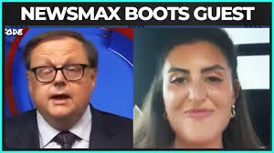 Watch Newsmax Host FREAK OUT And Abruptly End Interview