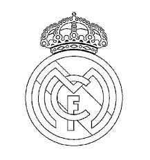Dessin Real Madrid Cf Ncaa Football Logos Football Logo Coloring Pages