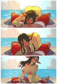 Beach Day in Xhorhas Porn Comic english 17 - Porn Comic