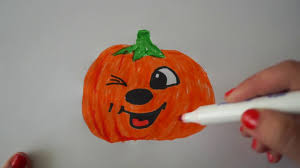 Kurbis Malen How To Draw Pumpkin Narisovat Tykvu Youtube