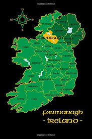 United kingdom of great britain and northern ireland outline map over paper texture. Tyrone Ireland County Map Irish Travel Journal Northern Ireland 6 X 9 Lined Unlined Notebook Family Heritage Celtic Gift Connections Celtic 9781725839755 Amazon Com Books
