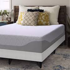Crown Comfort Gel 11 Inch Full Size Bi Fold Box Spring And Memory F Queen Size Memory Foam Mattress 12 Inch Memory Foam Mattress King Size Memory Foam Mattress