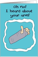 Sending well wishes and plenty of sunshine your way to brighten up your day. Arm Surgery Get Better Cards From Greeting Card Universe