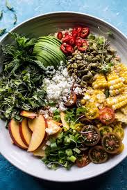 Thai Grilled Corn And Peach Quinoa Salad Half Baked Harvest Peach Quinoa Salad Healthy Whole Food Recipes