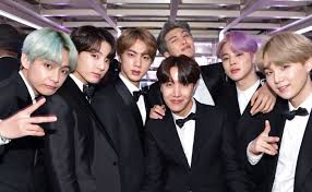 Boy band bts, pictured at a south korean music awards ceremony. South Korean Band Bts Is Set To Release Its Own Collectible Statues
