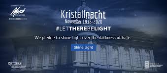 It is also known as novemberpogrome , reichskristallnacht , reichspogromnacht or pogromnacht in german. Let There Be Light International March Of The Living Kristallnacht Commemoration American Zionist Movement