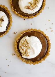 Chocolate Caramel Pecan Tarts Recipe Pecan Tarts Nutty Recipes Caramel Pecan