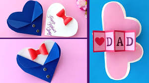 Add a bit of glue on the top of the tie (on the back) and glue it on the card base (between slits). How To Make Father S Day Card Easy Way To Make Father S Day Card Cards Tutorial Youtube
