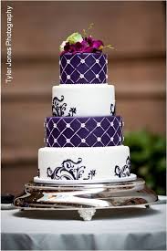 Purple And White Wedding Cake A Wedding Cake Blog Purple Wedding Cakes Elegant Wedding Cakes Purple Cakes