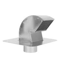 Roof vent cap for use with clothes dryer, bathroom fan, stove and kitchen exhaust and more. Goose Neck Exhaust Roof Vent With Extension Galvanized Famco