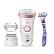 Maybe you would like to learn more about one of these? Amazon Com Braun Epilator Silk Epil 9 9 870 Facial Hair Removal For Women Wet Dry Women Shaver Trimmer Cordless Rechargeable With Venus Extra Smooth Razor Beauty