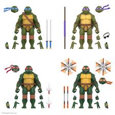 Teenage Mutant Ninja Turtles ULTIMATES! Wave 12 - Michelangelo, Leonardo,  Donatello, Raphael