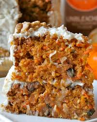 For me the essentials are crushed pineapple, raisins, coconut and pecans. Pumpkin Carrot Cake The Bakermama