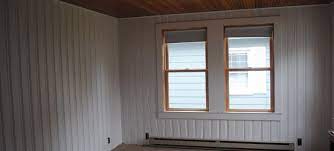 Use a rag to gently rub the mixture over all of the panels. Paint Wood Paneling With This 1 Trick No Peeling Paint No Wood Bleed