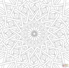 Traditional Islamic Mosaic Coloring Page Free Printable Coloring Pages Islamic Mosaic Pattern Coloring Pages Mosaic Patterns