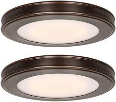 Find deals on products in light & electric on amazon. Hykolity 13 Inch Oil Rubbed Bronze Led Ceiling Flush Mount 3000k 4000k 5000k Switch 1365lm 1 Ceiling Lights Flush Mount Ceiling Lights Kitchen Ceiling Lights
