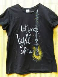 Black And Gold Shirt Women S Hand Painted Black T Shirt With Glitter Gold Gift Idea Woman With Phrase On Light T Shirt Phrase A Glitter Paint Clothes T Shirt Painting Hand Painted Clothing