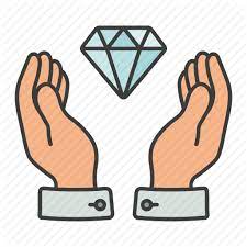 'diamond hands' and 'paper hands'. Diamond Hands Money Treasure Icon Download On Iconfinder
