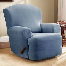 Interest free afterpay & zip pay. Federation Blue Recliner Chair Cover By Surefit Best Price Linen