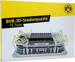 The stadium belongs to the city of dortmund.the stadium came under criticism several times due to inadequate space, lack of soil heating and the poor condition of the infrastructure. Bvb 09 Stadionpuzzle 3d Signal Iduna Park Kaufland De
