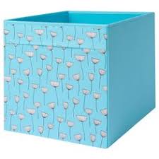 Drona Fach Blau Geblumt Blau Ikea Deutschland Ikea Drona Ikea Kallax Regal