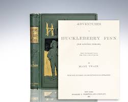 Adventures of Huckleberry Finn (Tom Sawyer's Comrade). - Raptis Rare Books  | Fine Rare and Antiquarian First Edition Books for Sale
