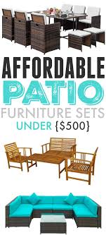 10 sources for good, affordable outdoor furniture and accessories. Affordable Patio Furniture Ideas The Creek Line House