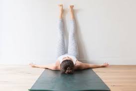 Most Indicated Yoga Poses You Can Do After A C Section Fitnessspot Net Yoga Poses Wall Yoga Legs Up The Wall