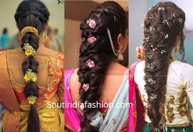 Top 10 South Indian Bridal Hairstyles For Weddings Engagement Etc Bridal Hairstyle For Reception Wedding Hairstyles For Long Hair South Indian Wedding Hairstyles