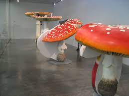 Img 0349 Carsten Holler Giant Triple Mushrooms New Museum Stuffed Mushrooms Arts And Crafts Projects
