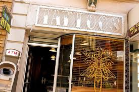 Explore the most beautiful, tasteful and artistic tattoo ideas here. Front Of Moth Dagger Tattoo Shop Tattoo Studio Tattoo Shop Tattoo Studio Interior