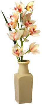 Orchid In Vase Png Clip Art Image Gallery Yopriceville High Quality Images And Transparent Png Free Clipart Orchid Vase Vase Flower Vases